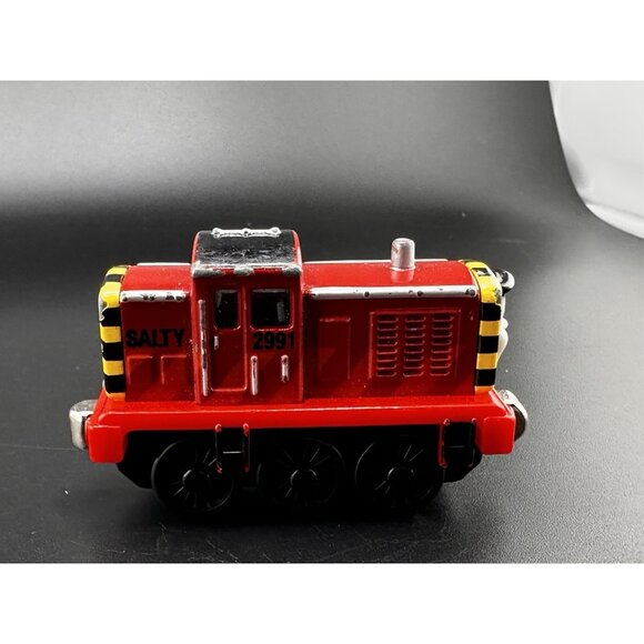 Thomas & Friends Take N Play Along Salty Train Engine Diecast Metal Vtg 2003 Ltd - Picture 8 of 12